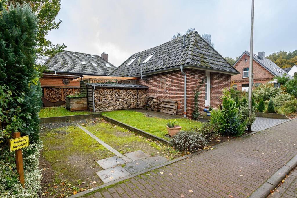 Vila Exklusives Tiny House In Elbnaehe Buxtehude Exteriér fotografie