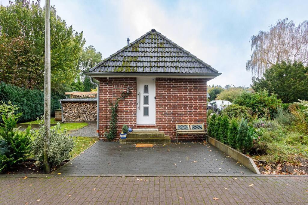 Vila Exklusives Tiny House In Elbnaehe Buxtehude Exteriér fotografie