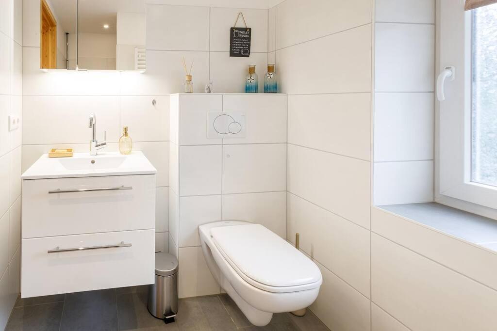 Vila Exklusives Tiny House In Elbnaehe Buxtehude Exteriér fotografie